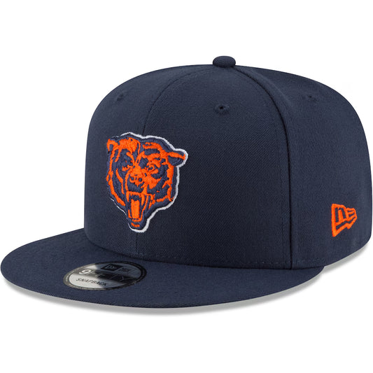 Chicago Bears New Era Head Basic 9FIFTY Adjustable Snapback Hat