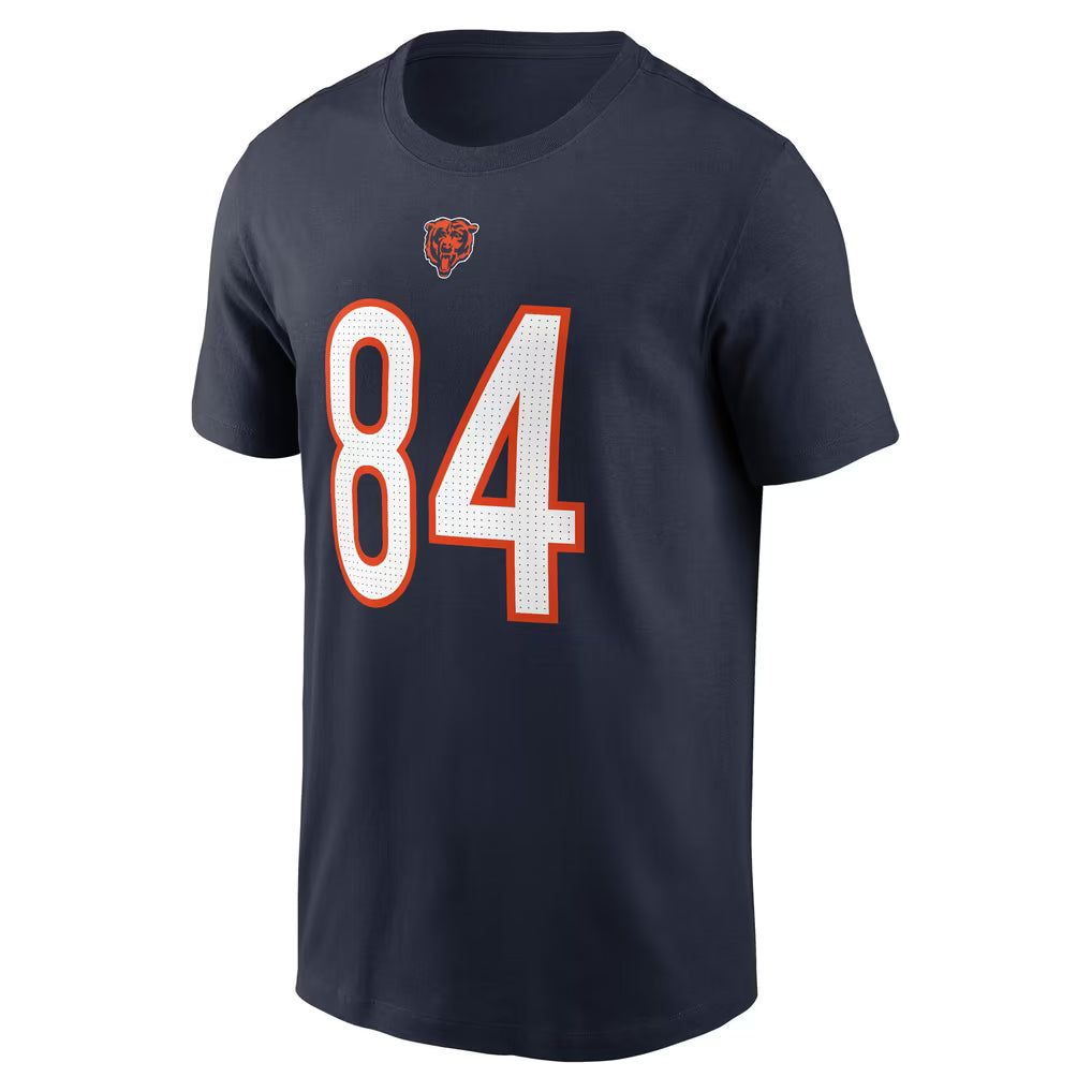 Chicago Bears Colston Loveland Nike Name & Number T-Shirt - Navy