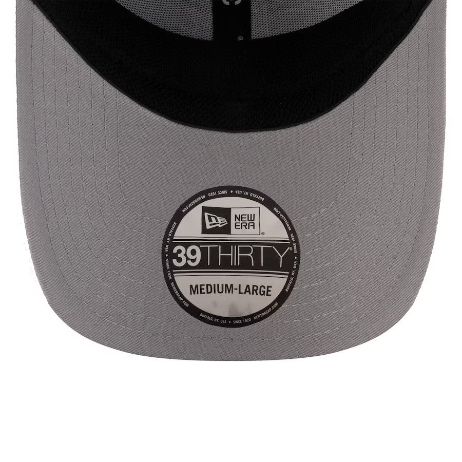 Philadelphia Eagles New Era 2025 NFL Draft 39THIRTY Flex Hat - Black/Midnight Green