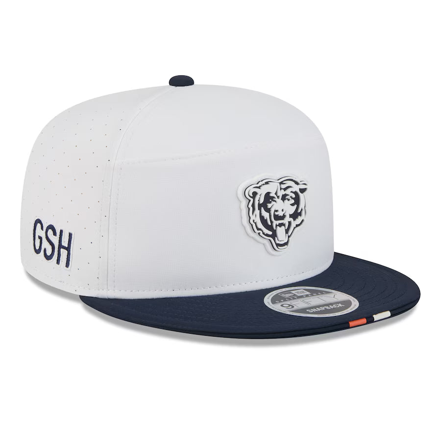 Chicago Bears 2025 Training Split Panel 9FIFTY Snapback Hat