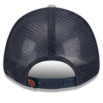 Men's Chicago Bears New Era Heather Gray/Navy Pop Trucker 9FORTY Adjustable Hat