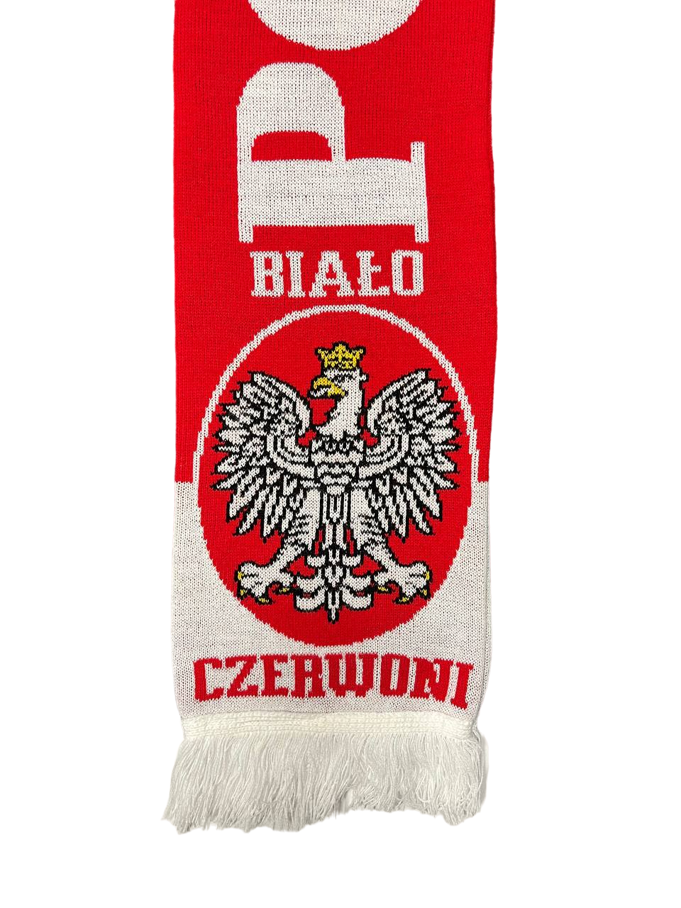 Poland National Team Country Pride "Bialo Czerwoni" Double-Sided Knitted MADE IN POLAND