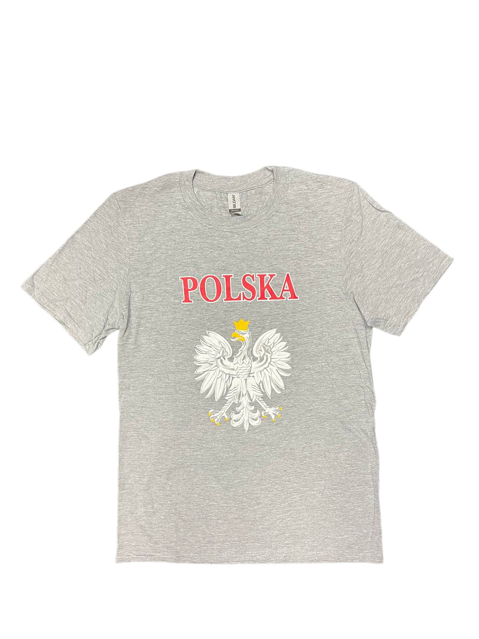 Polish Men's Polska Softstyle Printed Eagle Crest T-Shirt