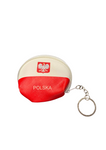 Keychain wallet case POLAND rounded / Etui Brelok na klucze portfelik POLSKA