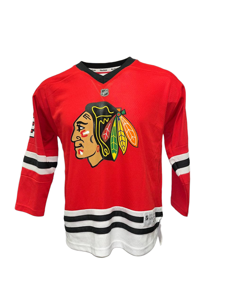 Chicago Blackhawks Youth Panarin Reebok Practice Printed Red Jersey