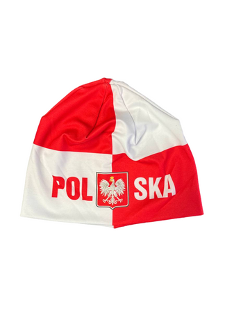 Polish Polska - Eagte Skull Cap - Made in Poland Cross Colors