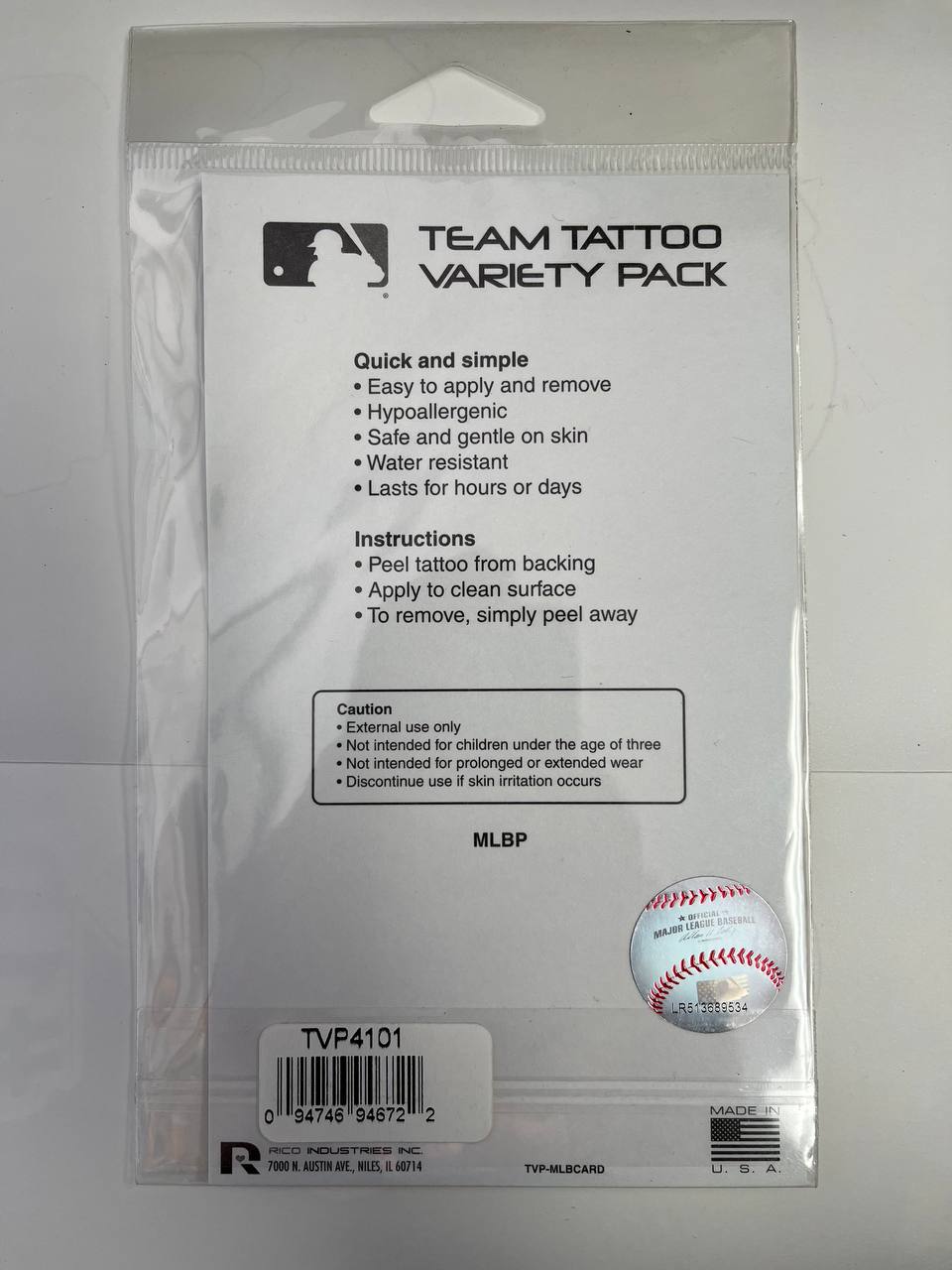 Chicago White Sox Team Logo Tattoo