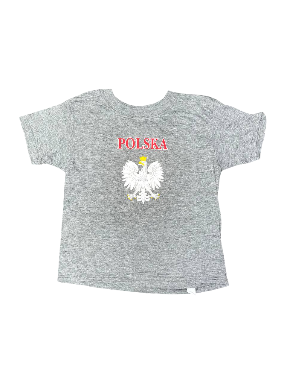 Todler Polish Eagle Print T-Shirt Polska Red/White
