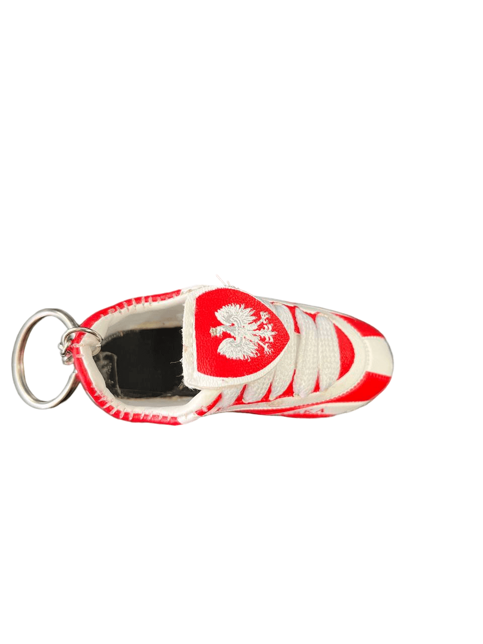 Polska Key Chain Polish Soccer Shoe With Eagle