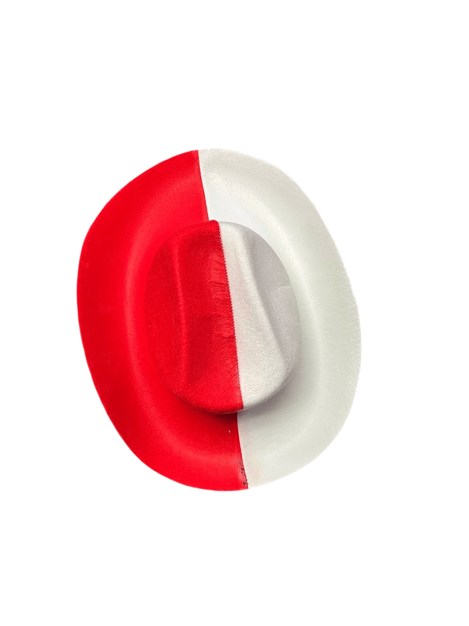 Polska National Colors Cowboy Hat