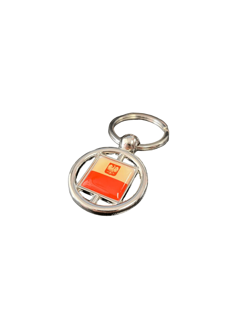 Bulk Of Poland Keychain Polish Square in Circle Designs 12 Pack