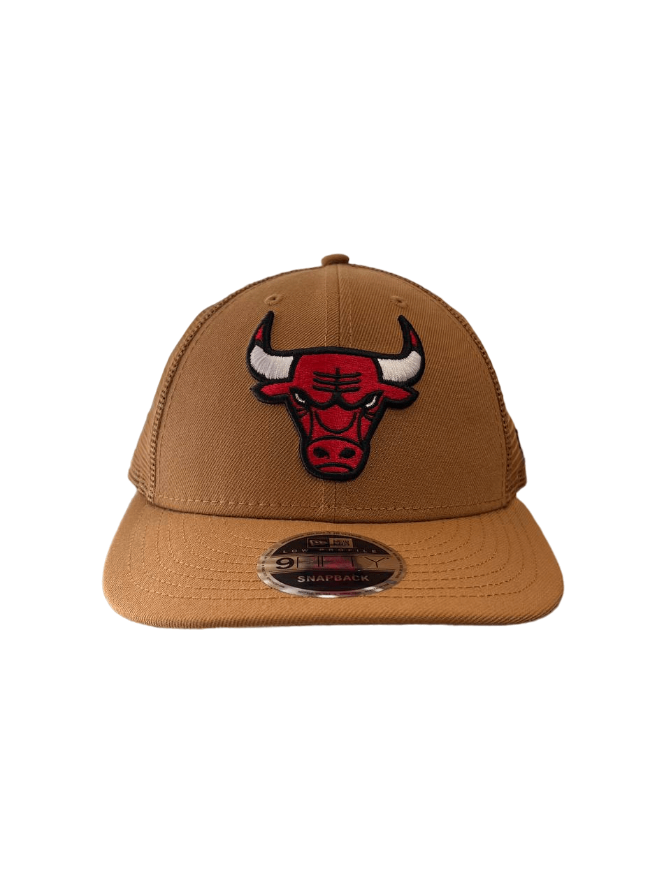 New Era 9FIFTY Chicago Bulls Snapback Camal Color Low Profile Hat