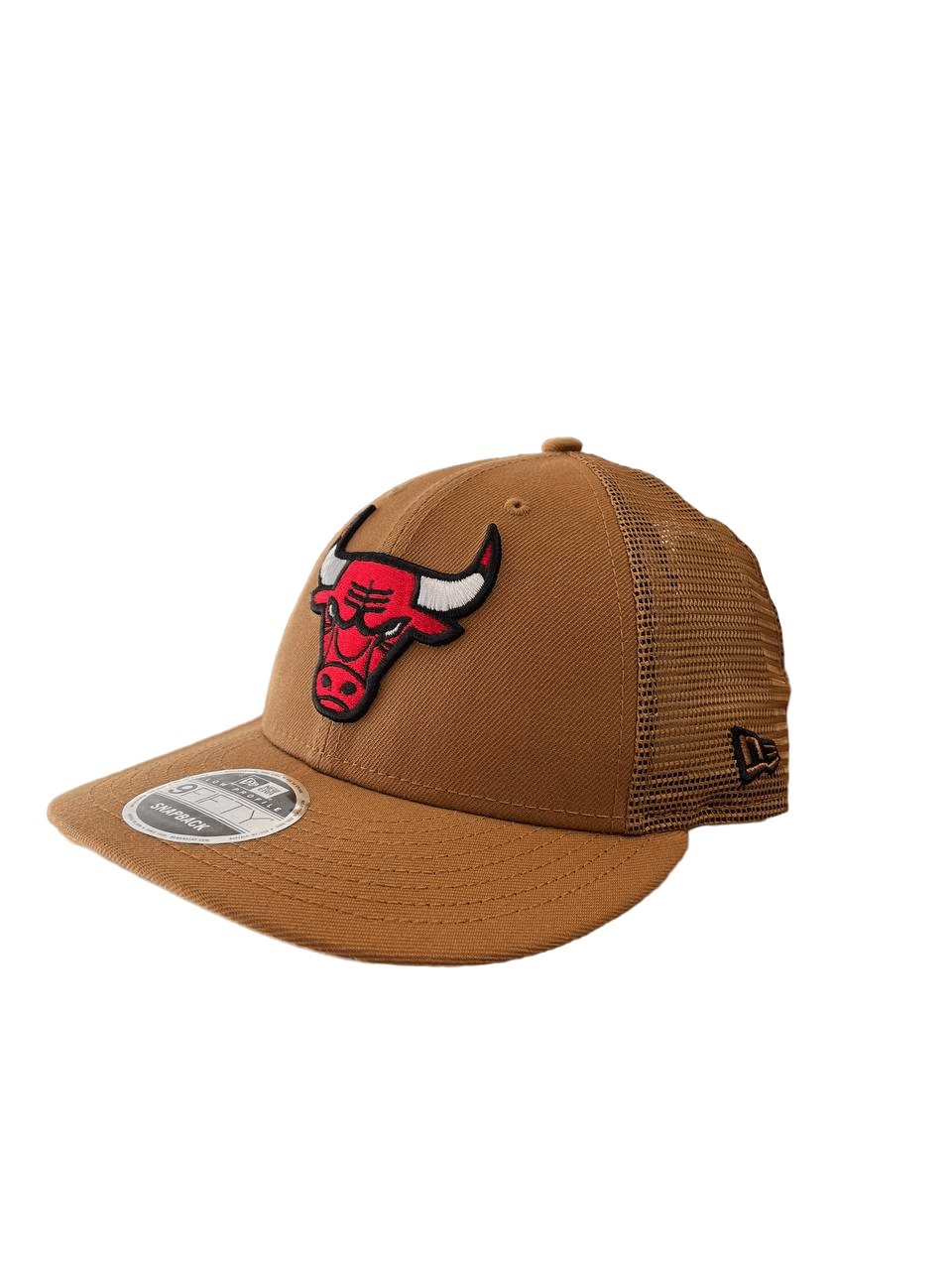 New Era 9FIFTY Chicago Bulls Snapback Camal Color Low Profile Hat