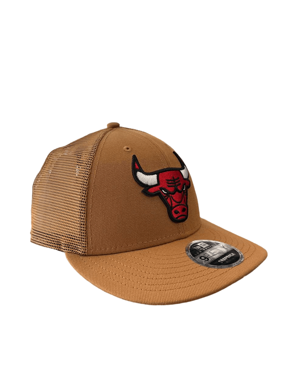 New Era 9FIFTY Chicago Bulls Snapback Camal Color Low Profile Hat