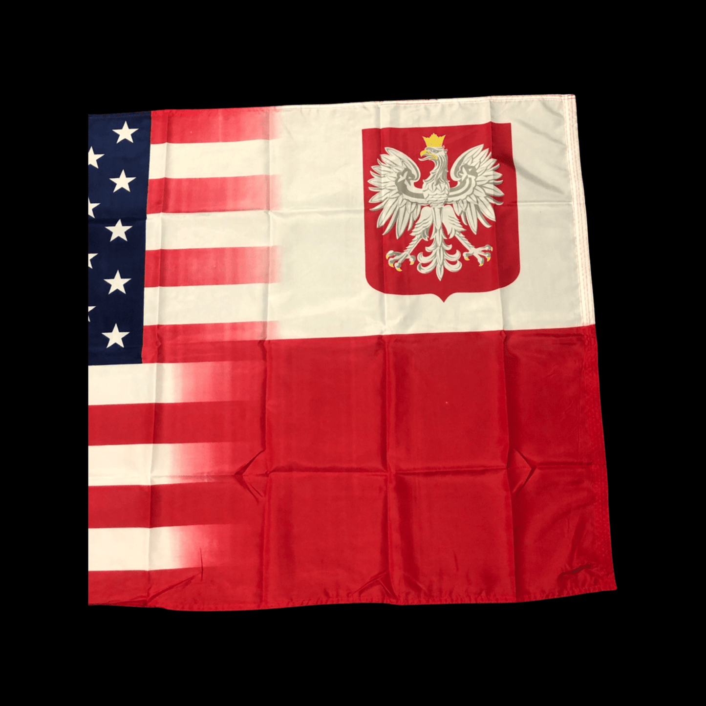 USA America Polish Poland Eagle 3'x5'  Flag  Rough Tex® 100D