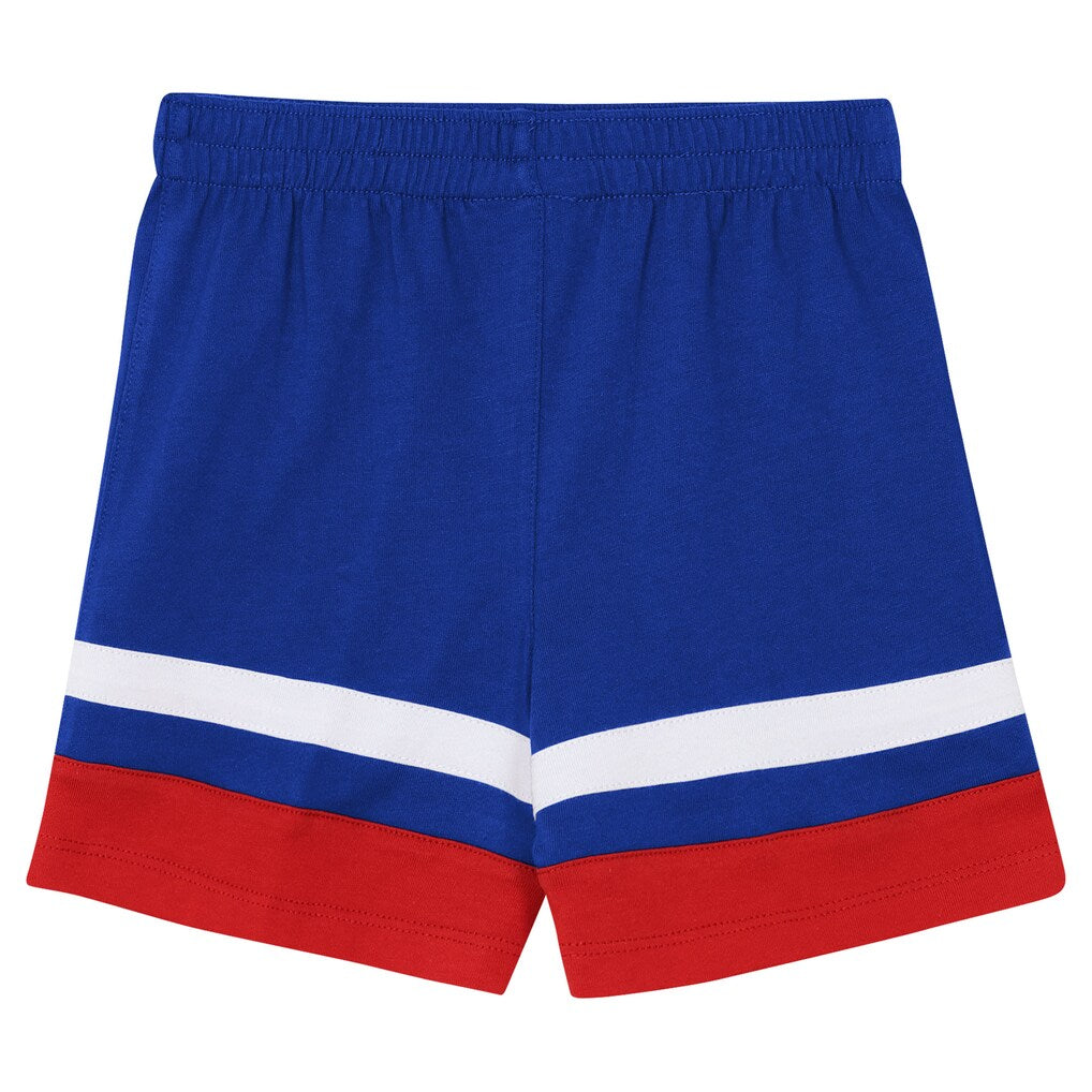 Preschool Outerstuff Royal Chicago Cubs Ground Ball T-Shirt & Shorts Set