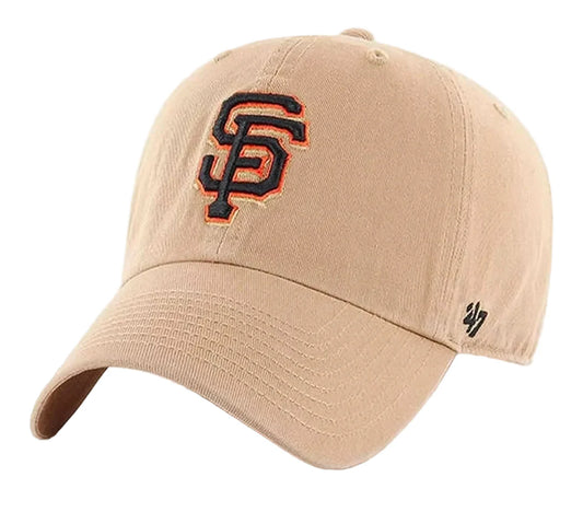 San Francisco Giants Khaki '47 Clean Up Adjustable Hat