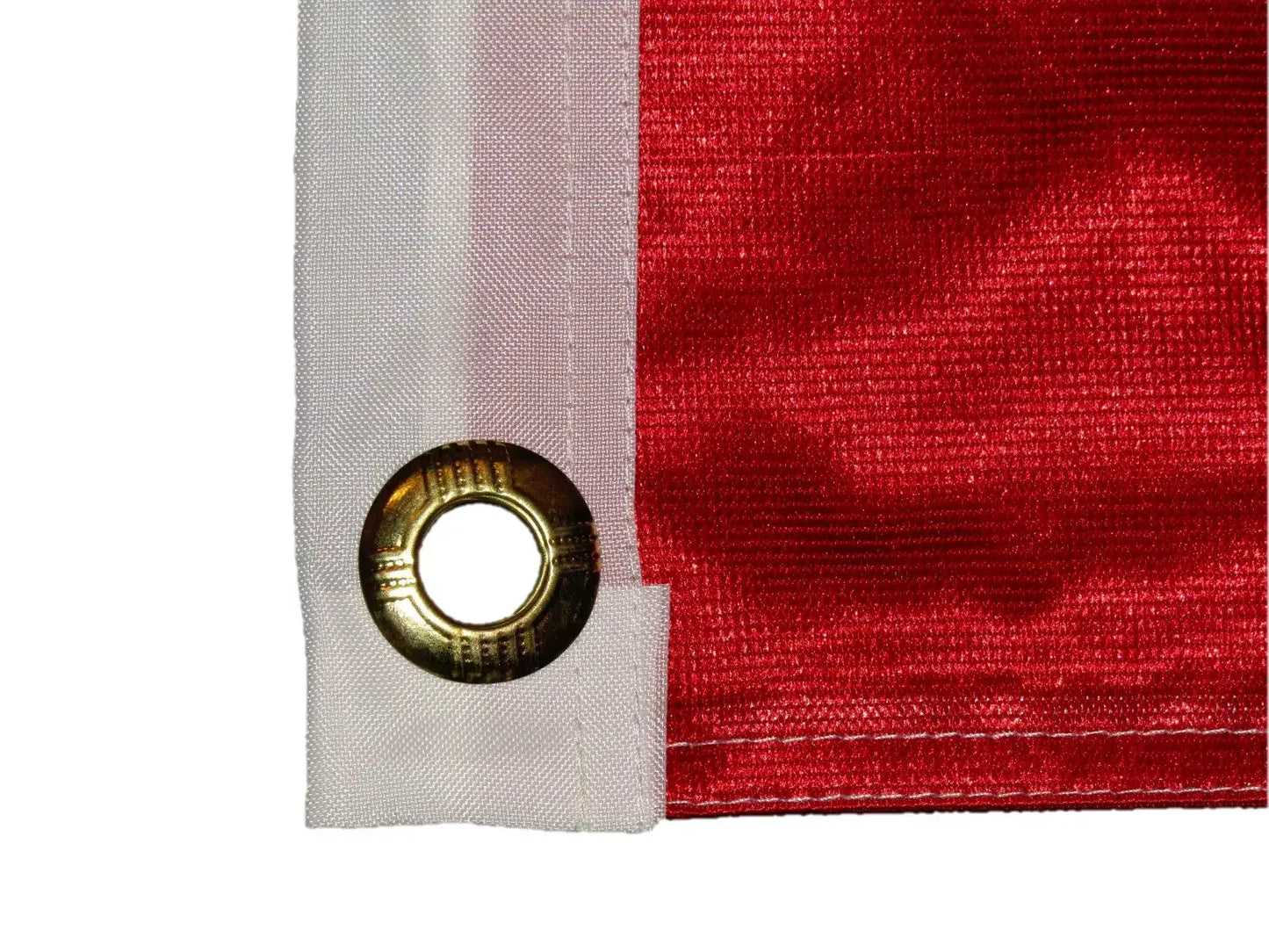 Poland Polish Polska Eagle 2ply Double Sided Knitted Flag 11"x15"