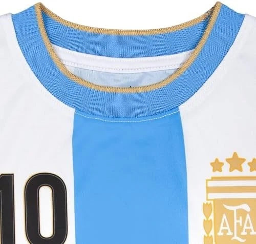 Messi Iconsports Officially Licensed Argentina Jersey