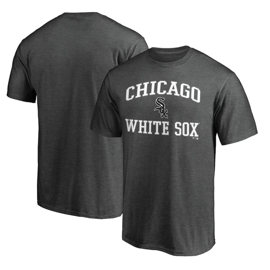 Men's Fanatics Branded Charcoal Chicago White Sox Team Heart & Soul T-Shirt