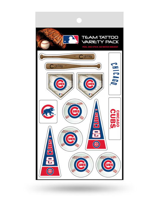 Chicago Cubs Team Logo Tattoo