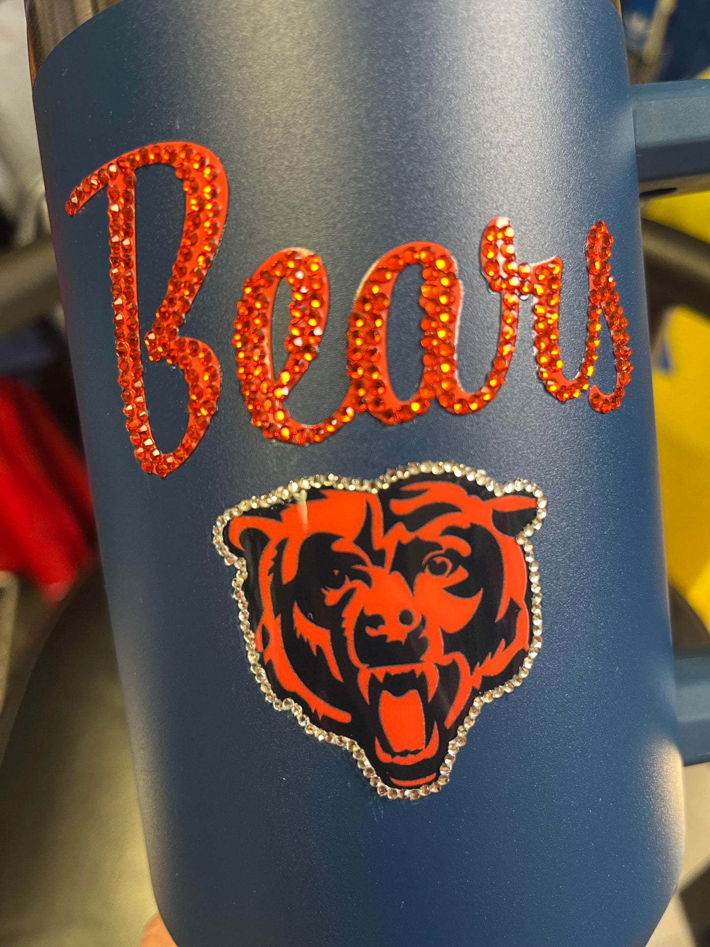 Chicago Bears The Memory Company 40oz. Single Hit Bling Tumbler