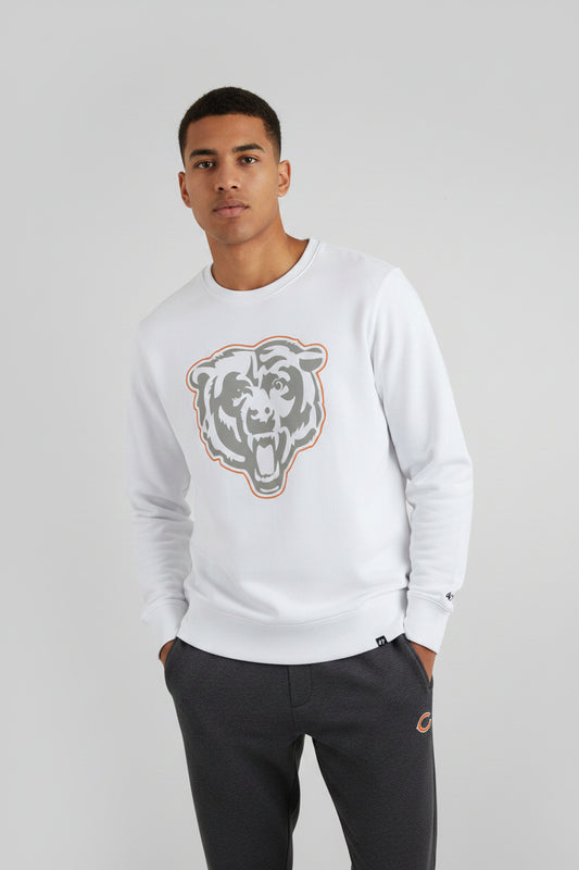 chicago bears white imprint ’47 headline crew