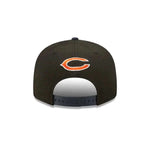 Chicago Bears Adult New Era 2022 NFL Draft 9FIFTY Snapback Adjustable Hat - Black/Navy