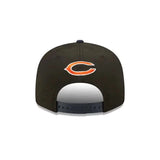 Chicago Bears Adult New Era 2022 NFL Draft 9FIFTY Snapback Adjustable Hat - Black/Navy