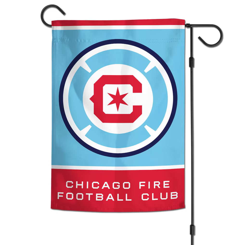 Chicago Fire WinCraft 12'' x 18'' Double-Sided Garden Flag
