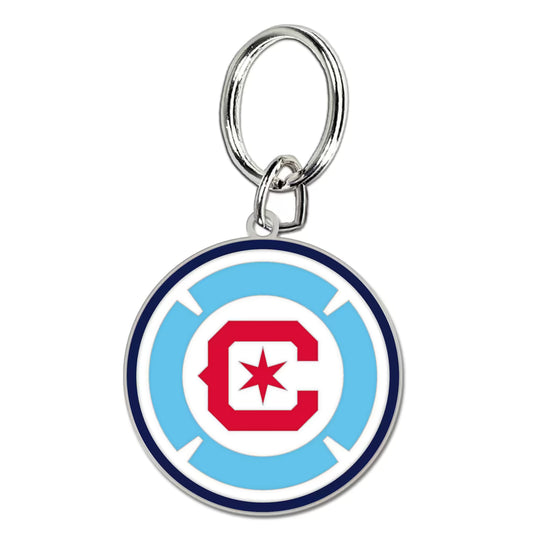 Chicago Fire Primary Logo Wincraft Keychain