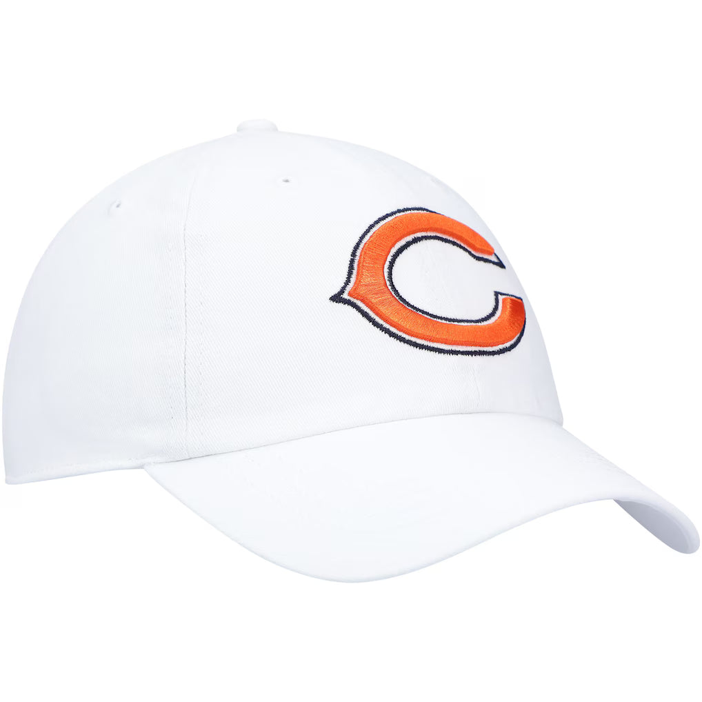 White Chicago Bears Miata Clean Up Logo '47 Clean Up Women's Adjustable Hat