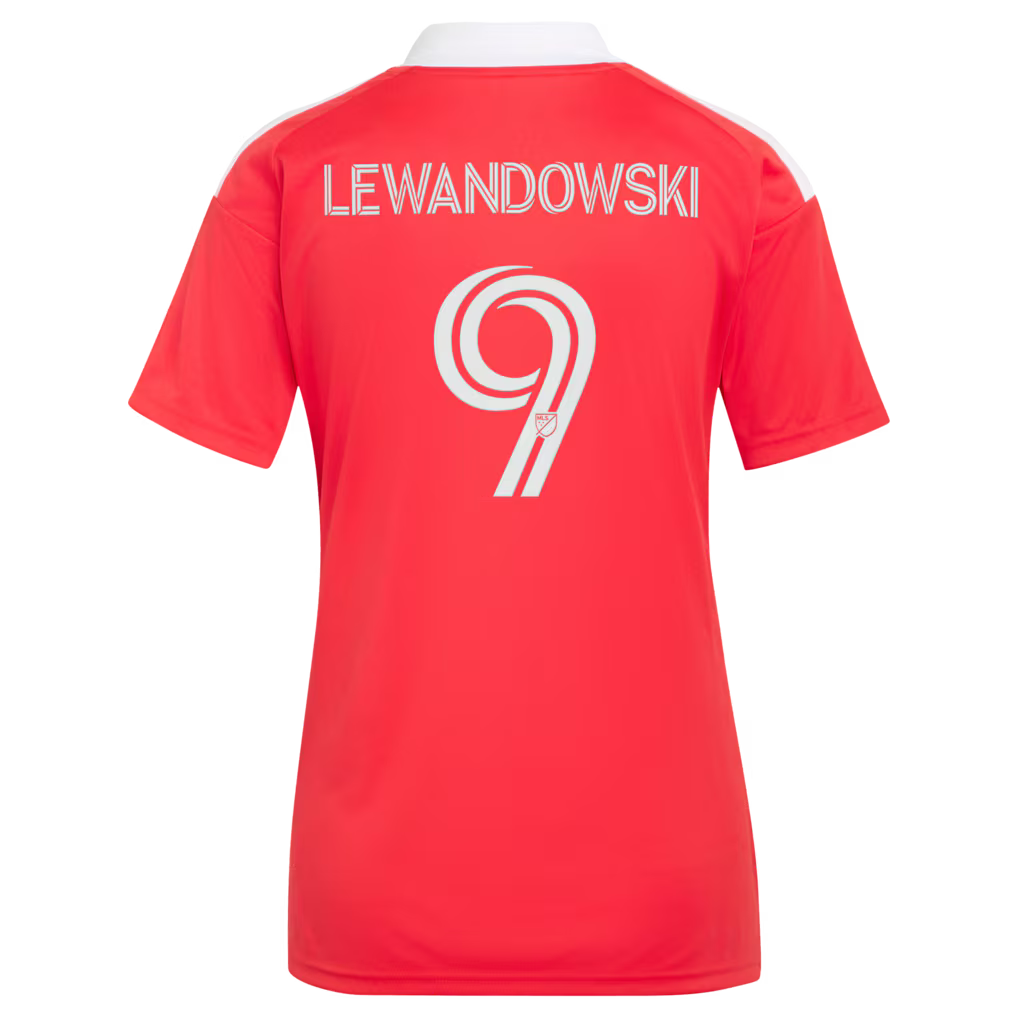 Chicago Fire Lewandowski Women's adidas Red 2026 Red Replica Jersey