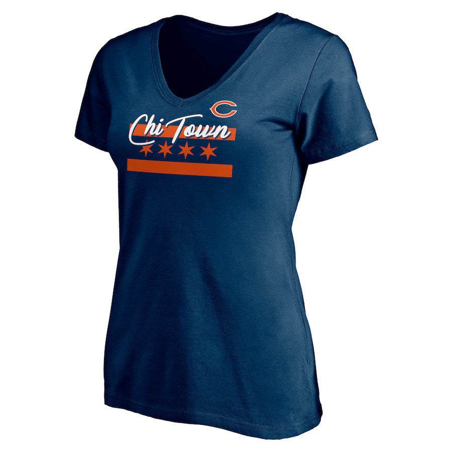 Chicago Bears "Chi Town" Women's Fanatics T-Shirt
