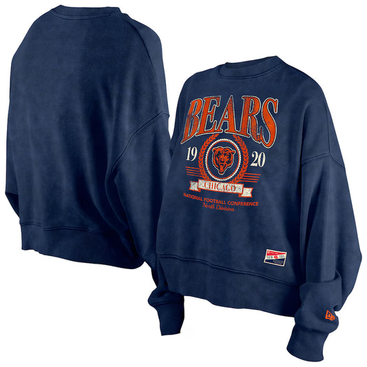 Chicago Bears Women's G1 Crewneck 1933 Throwback Sweatshirt