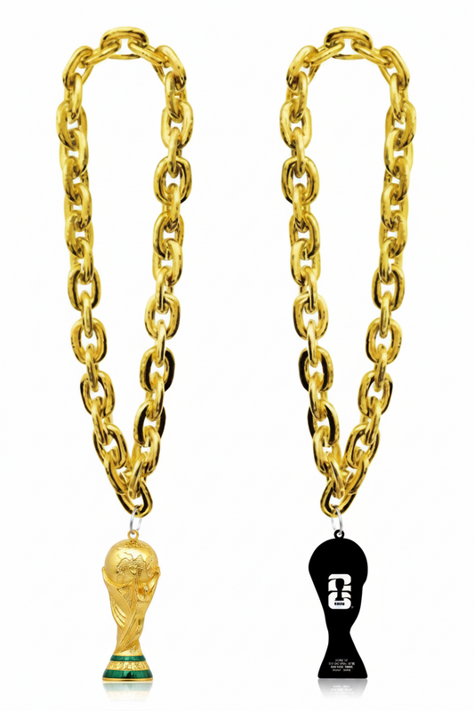 FIFA World Cup '26 Chunky Fan Chain Necklace with Trophy