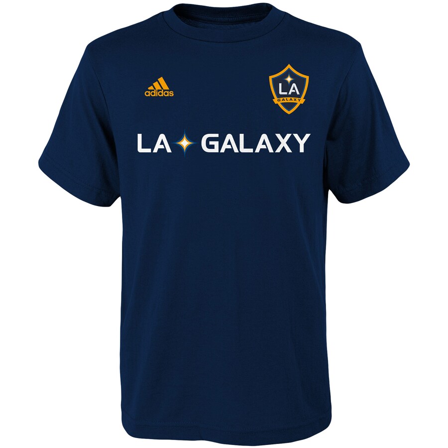 LA Galaxy Zlatan Ibrahimovic Navy Name & Number T-Shirt