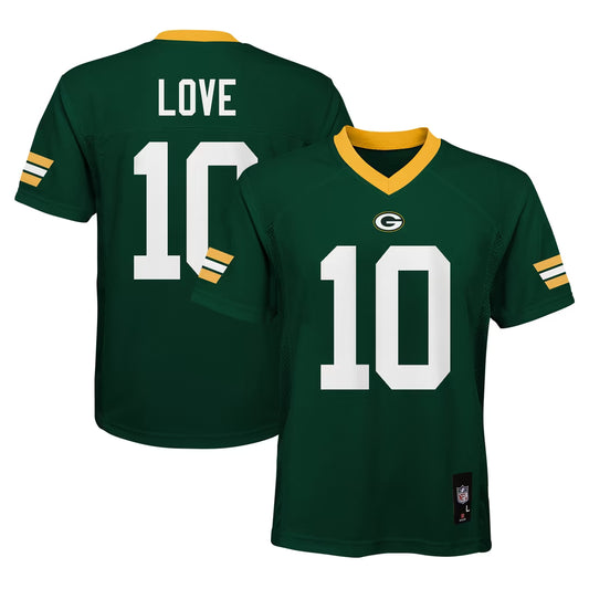 Love Green Bay Packers Youth Replica Jersey