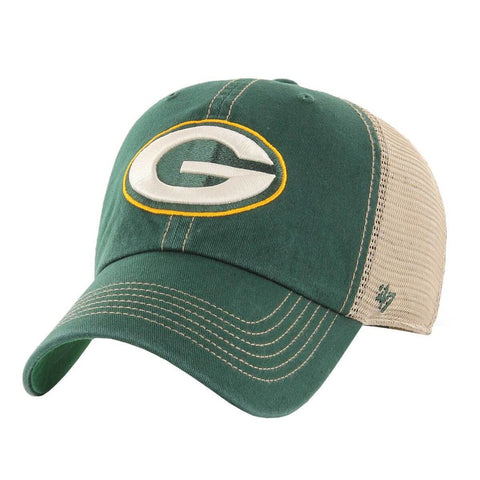 Green Bay Packers '47 Dark Green Trawler Clean Up Adjustable Hat