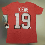 Chicago Blackhawks NHL Youth Retro Style Jonathan Toews #19 CCM Shirt - Red