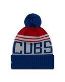 Chicago Cubs Men's MLB New Era Team Pride Knit Winter Hat - Blue