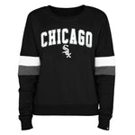 Chicago Sox New Era Women's Sweatshirt Pullover -Black