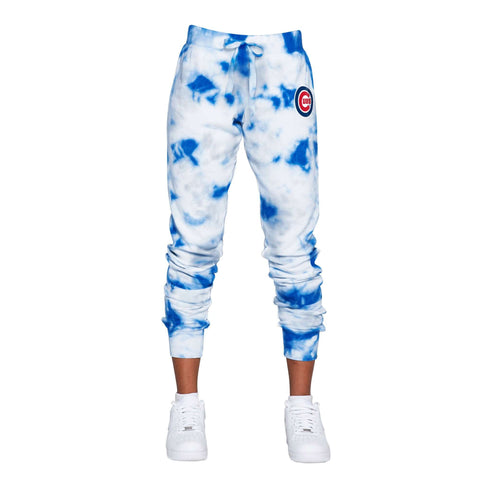 Chicago Cubs Women's Tie-Dye  Sweatpants Joggers