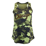 Chicago White Sox Women's Armed Forces Day Racer Back Tank Top