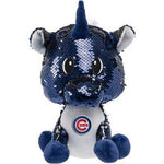 FOCO Chicago Cubs 9'' Sequin Unicorn Plush Toy