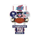Past Super Bowl Champion New York Giants Collector Pin