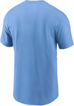 NIKE Chicago  Cubs  Youth  Light BLUE COOP REWIND ARCH SHORT SLEEVE T SHIRT