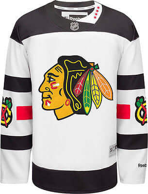 NHL Reebok CHICAGO BLACKHAWKS Hoodie Gray Pullover Sweatshirt Mens LARGE  New