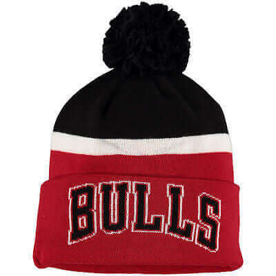 Official New Era Chicago Bulls NBA All Over Print Distressed Logo