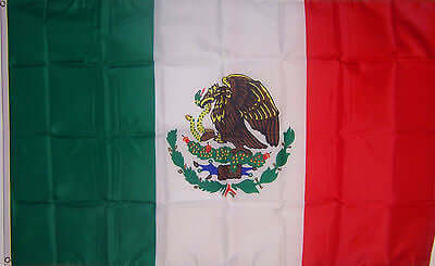 Mexico 3' x 5' Flag Country Mexican National Pride Banner